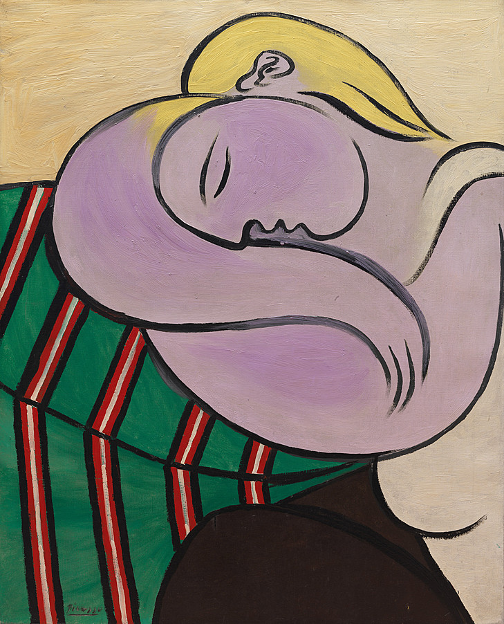 Picasso Woman with yellow hair 1931